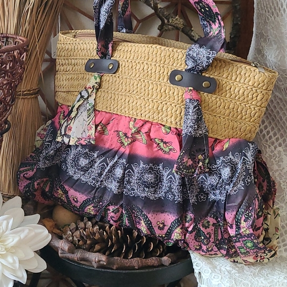 NEW BO HO LARGE  BEAUTIFUL BAG MULTI - Picture 4 of 17